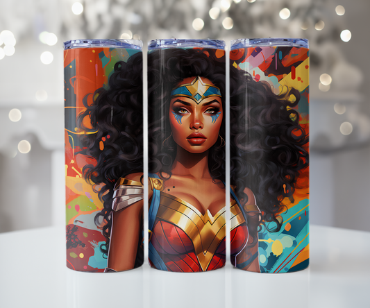 Wonder woman tumbler