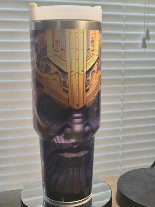 Thanos 40 oz tumbler