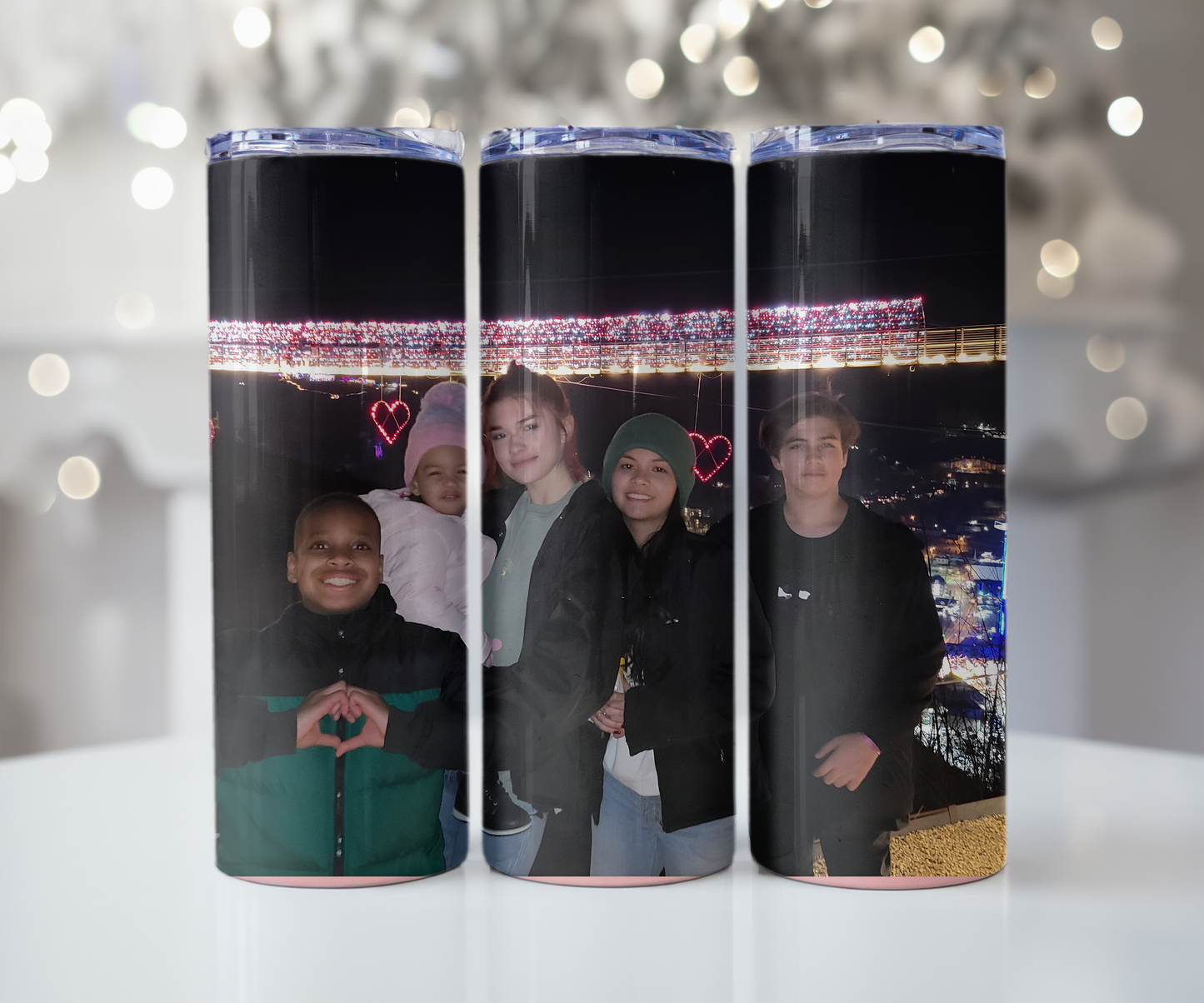 Family portait personal custom 30oz tumbler